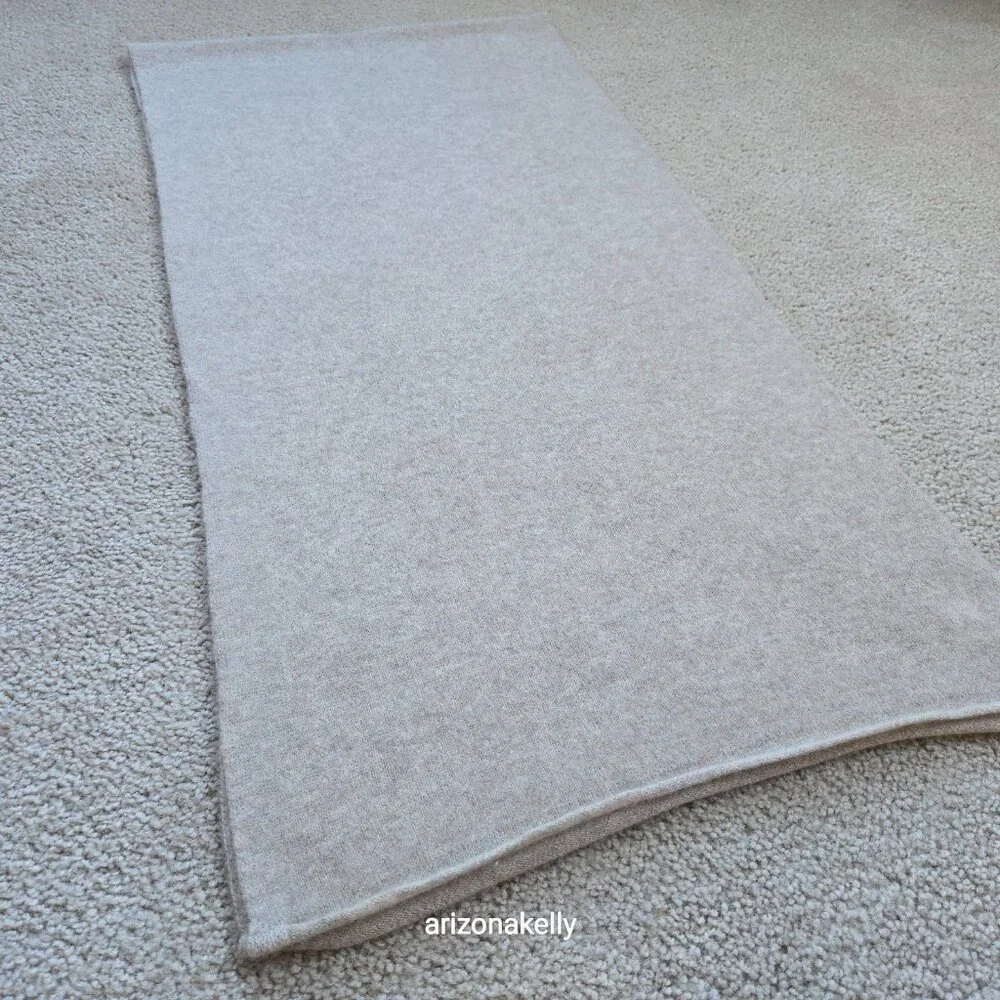 NWOT J. Crew Cashmere Wrap Heather Stone